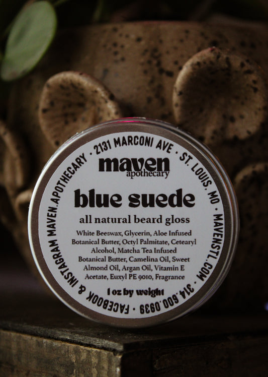 Beard Gloss Blue Suede 1oz