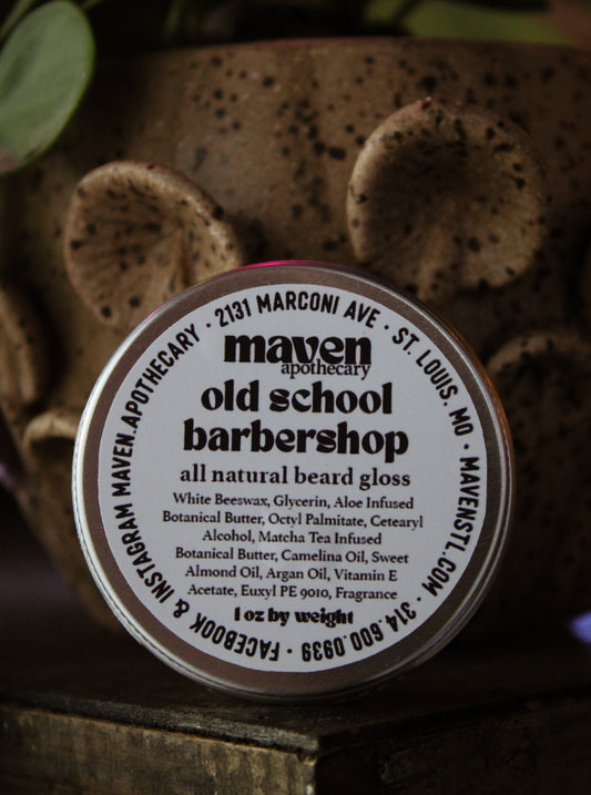 Beard Gloss Old School Barbershop 1oz