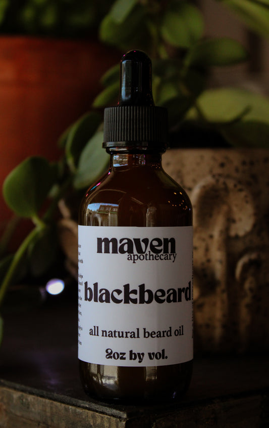 Beard Oil Blackbeard 2oz