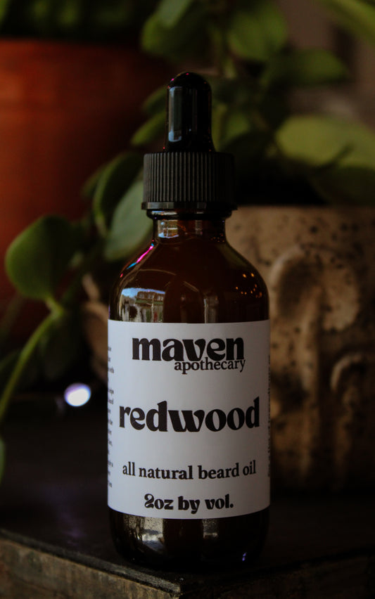 Beard Oil Redwood 2oz