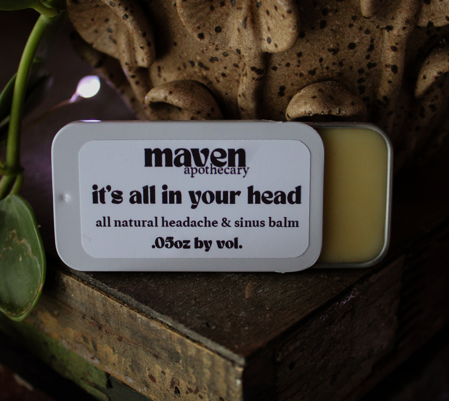 It's All in Your Head Sinus Balm Slide Tin .25oz