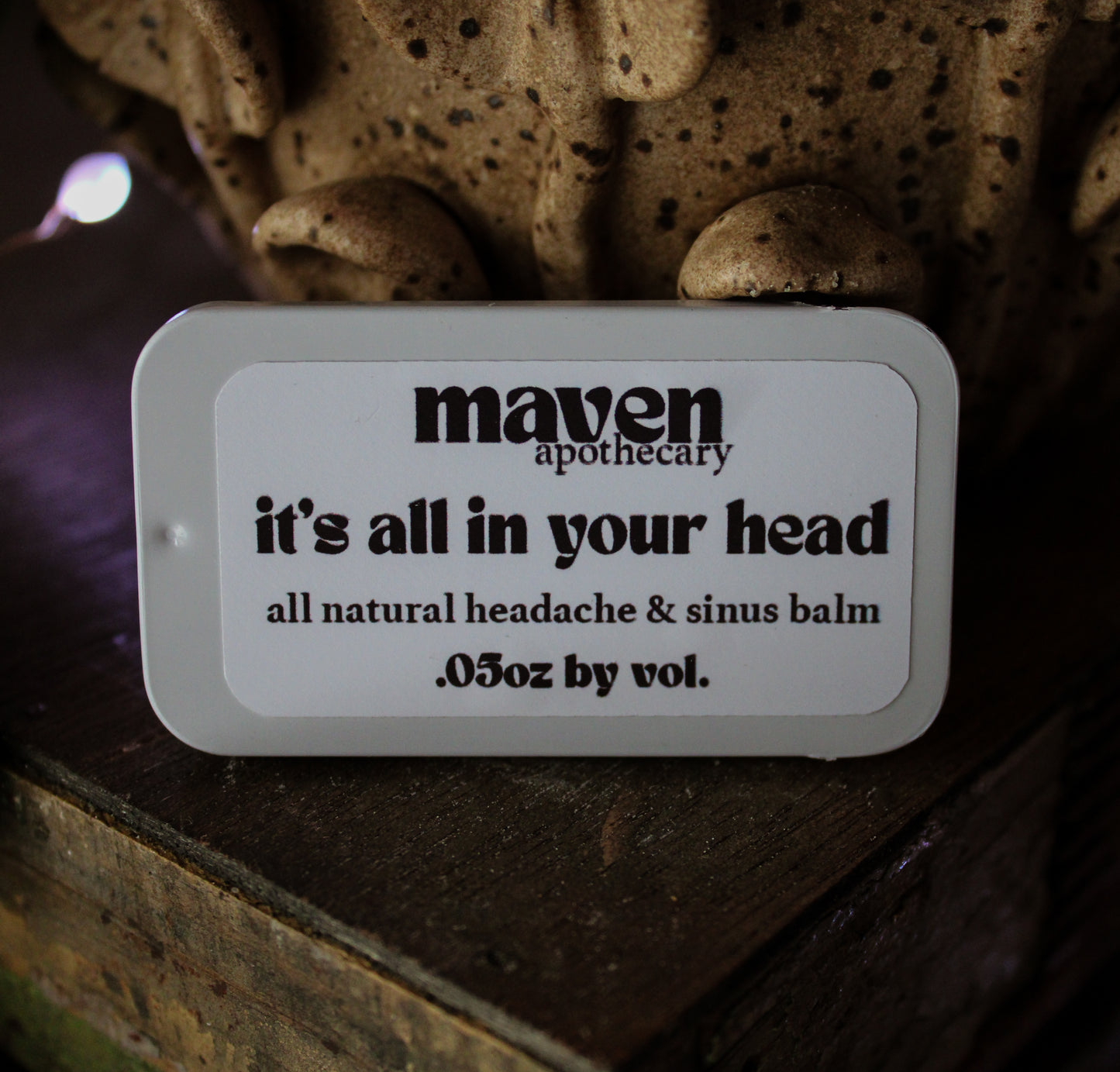 It's All in Your Head Sinus Balm Slide Tin .25oz