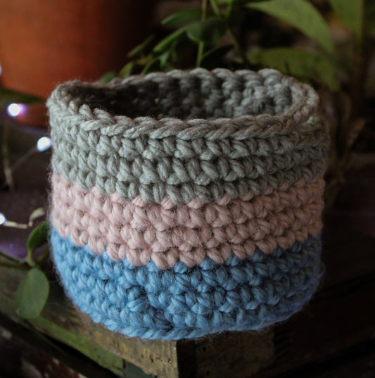 Handmade Crochet Basket