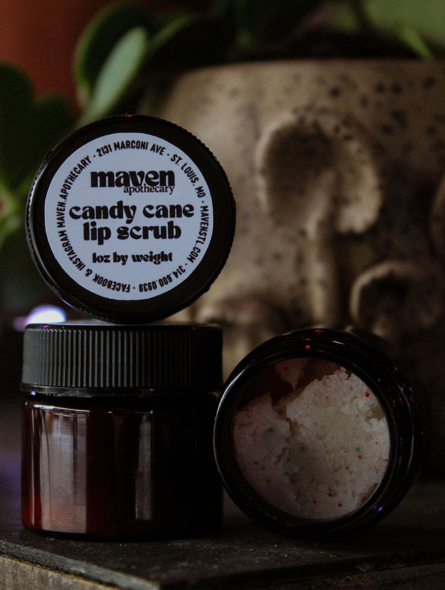 Candy Cane Lip Scrub 1oz By Weight