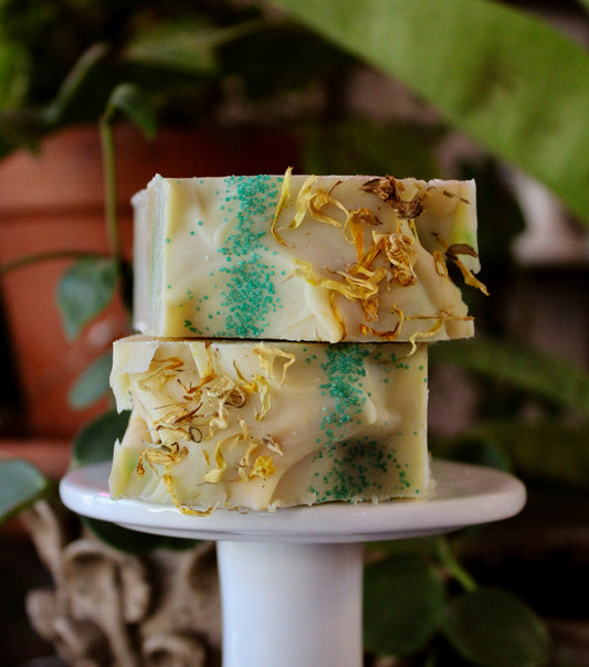 Cold Process Soap Lemongrass Mint 6.5oz