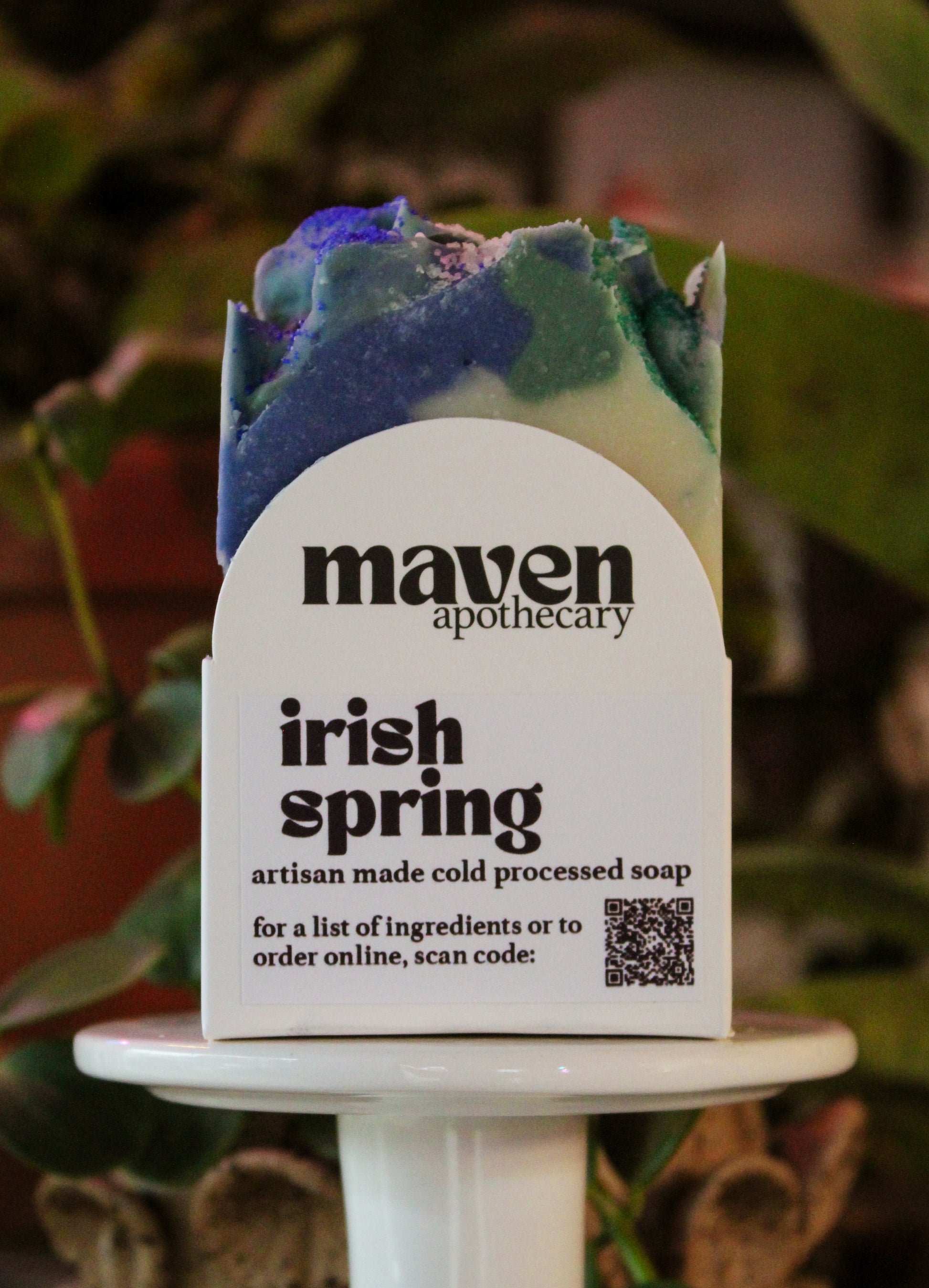 Cold Process Soap Irish Spring 6.5oz β Maven Apothecary
