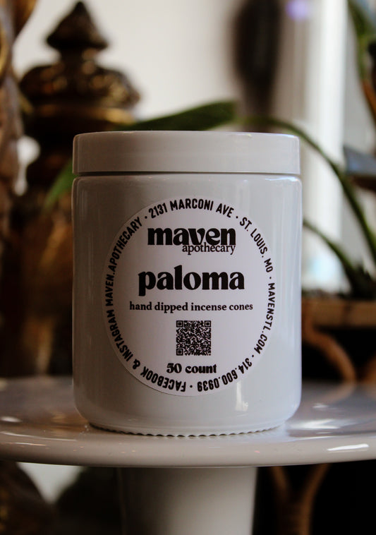Incense Cones Paloma 50 Count