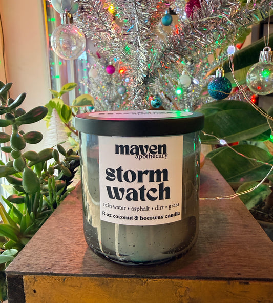 Storm Watch Beeswax & Coconut Wax Candle 8oz