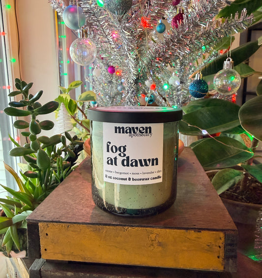 Fog at Dawn Beeswax & Coconut Wax Candle 8oz
