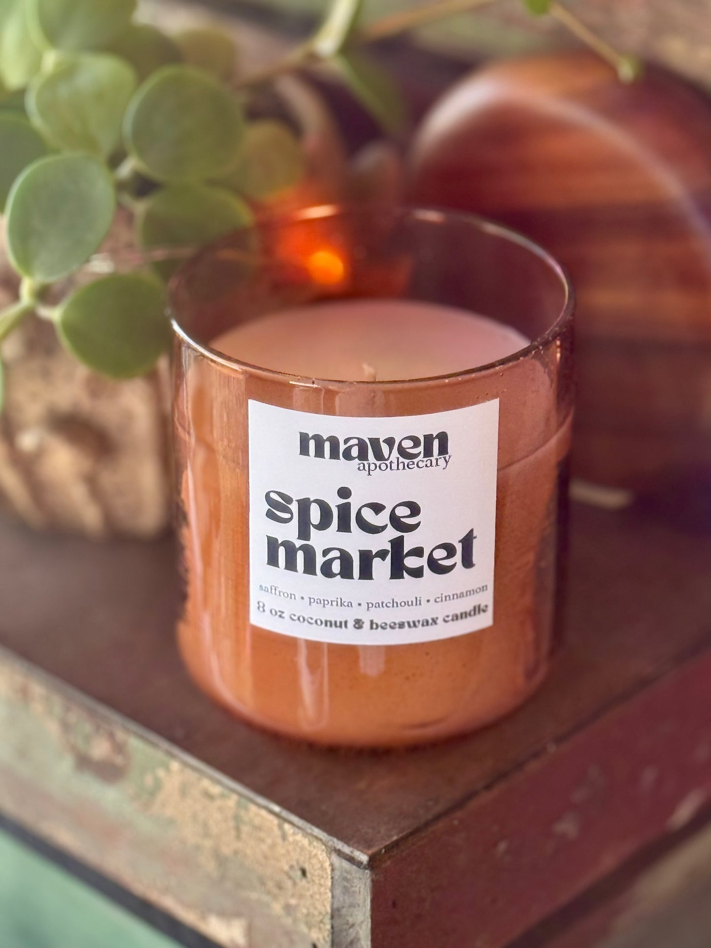 Spice Market Beeswax & Coconut Wax Candle 8oz