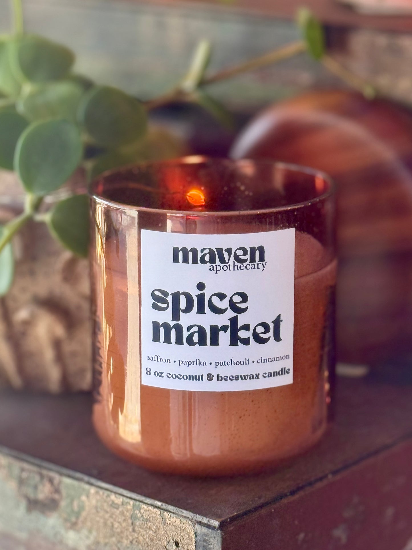 Spice Market Beeswax & Coconut Wax Candle 8oz