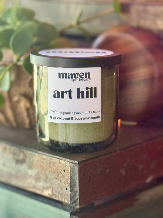 Art Hill Beeswax & Coconut Wax Candle 8oz