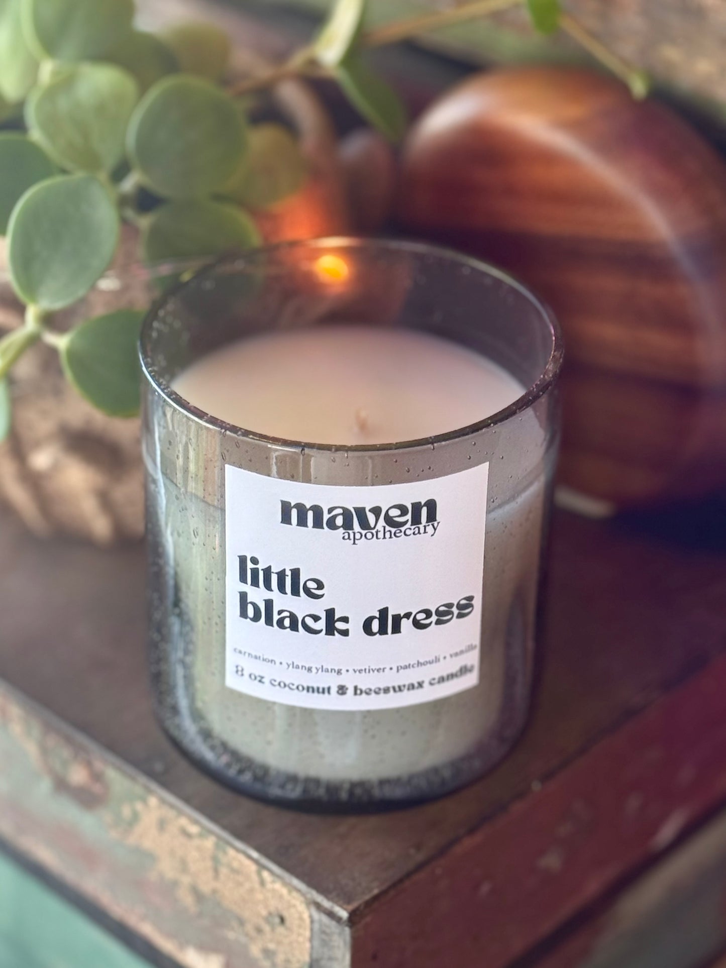 Little Black Dress Beeswax & Coconut Wax Candle 8oz