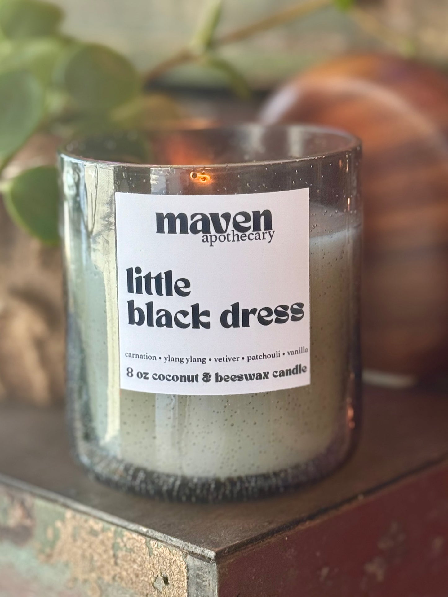 Little Black Dress Beeswax & Coconut Wax Candle 8oz