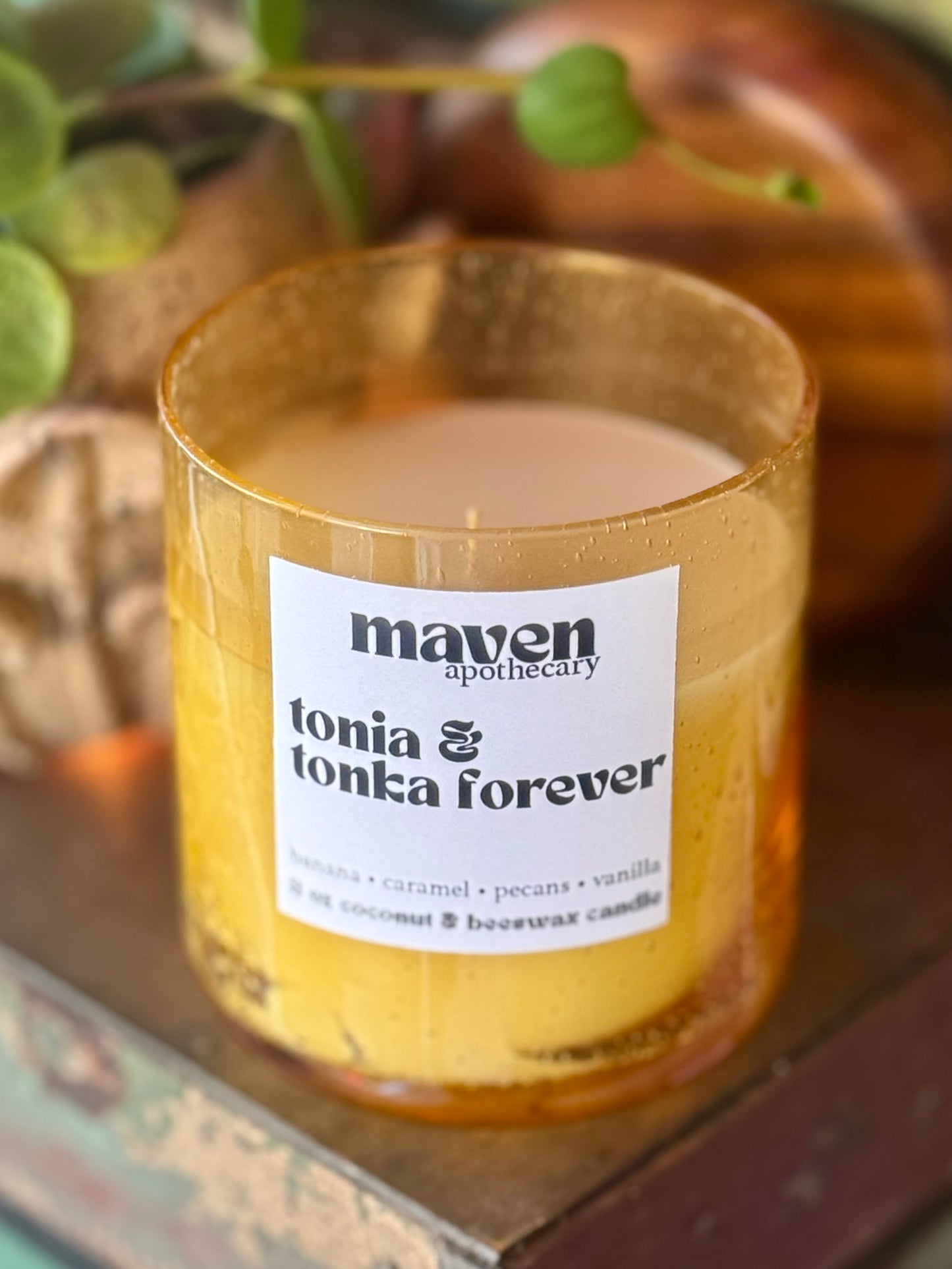 Tonia & Tonka Forever Beeswax & Coconut Wax Candle 8oz