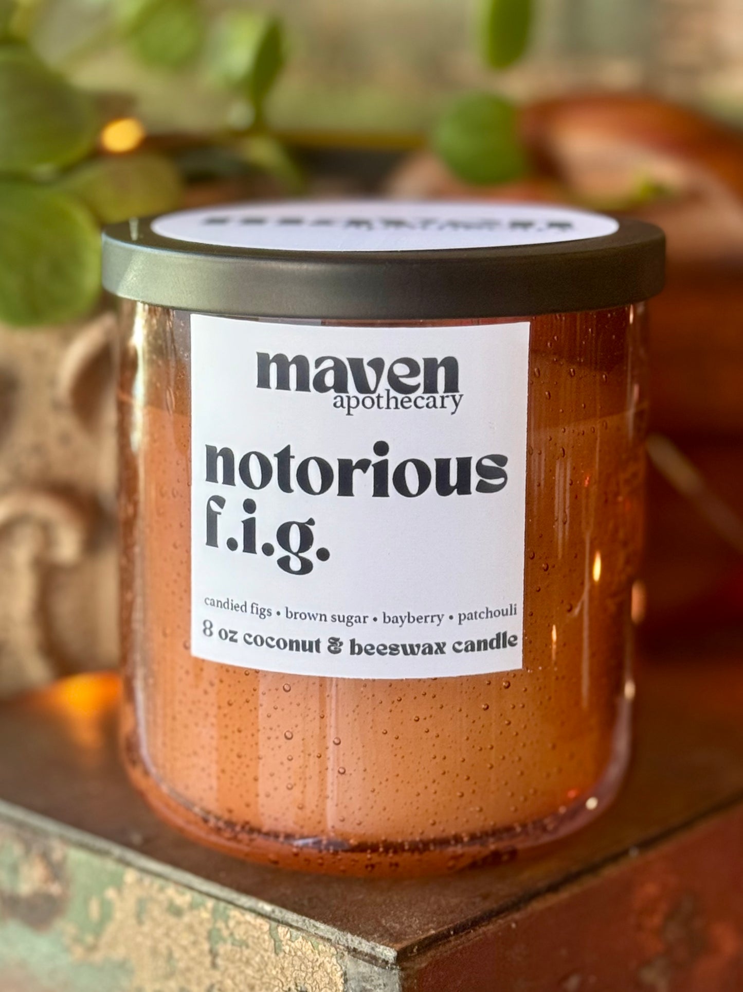 Notorious FIG Beeswax & Coconut Wax Candle 8oz