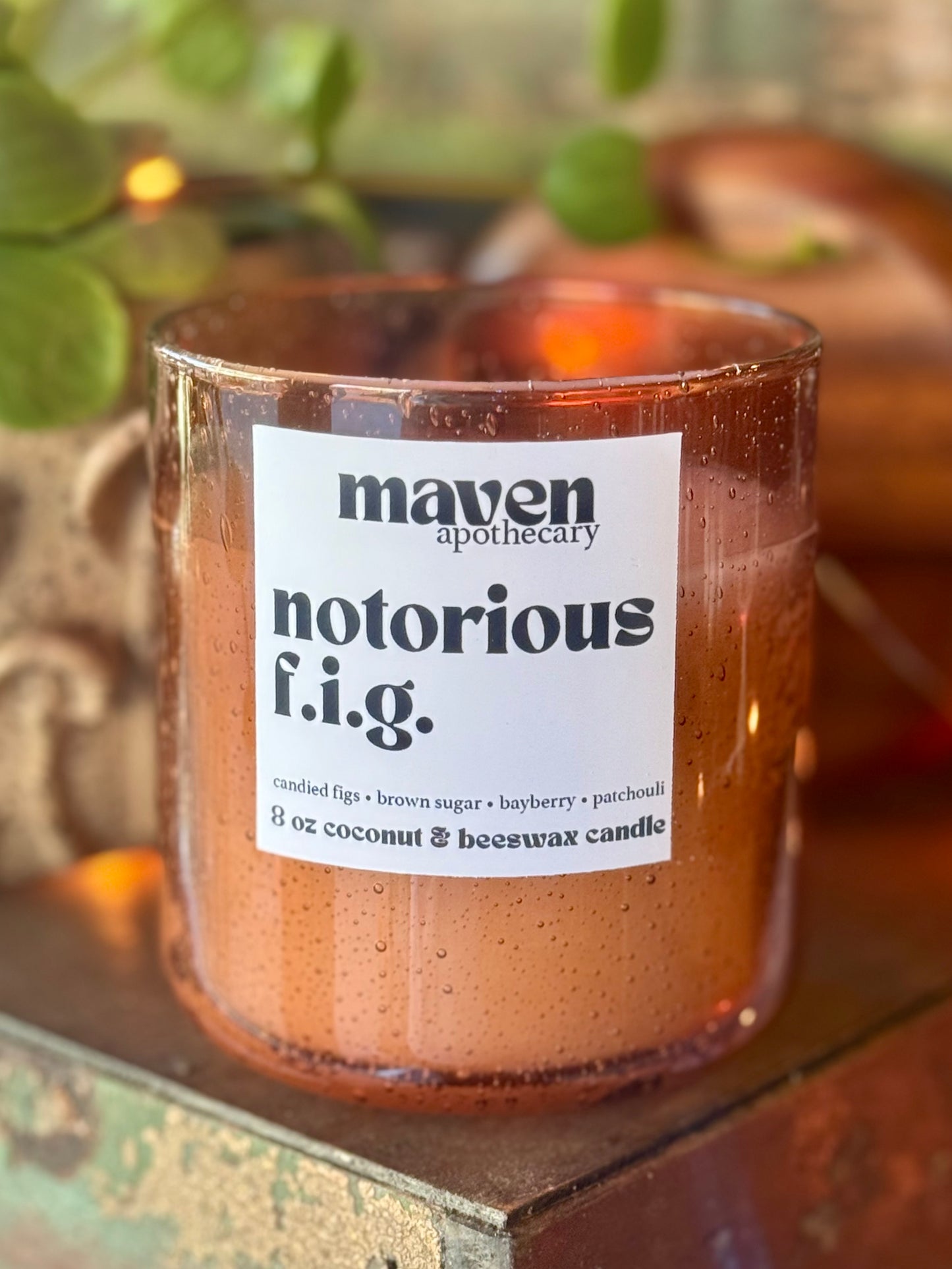 Notorious FIG Beeswax & Coconut Wax Candle 8oz