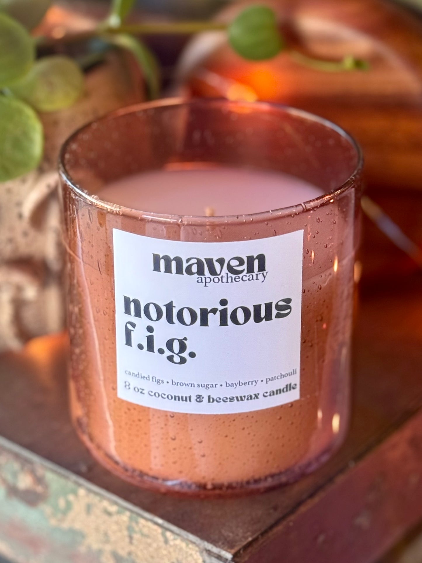 Notorious FIG Beeswax & Coconut Wax Candle 8oz