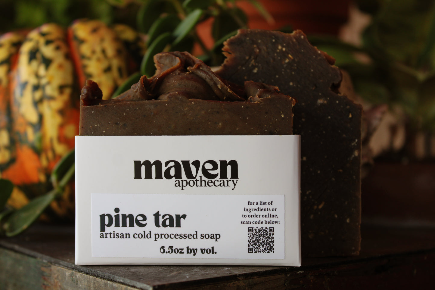 Cold Process Soap Pine Tar 6.5oz