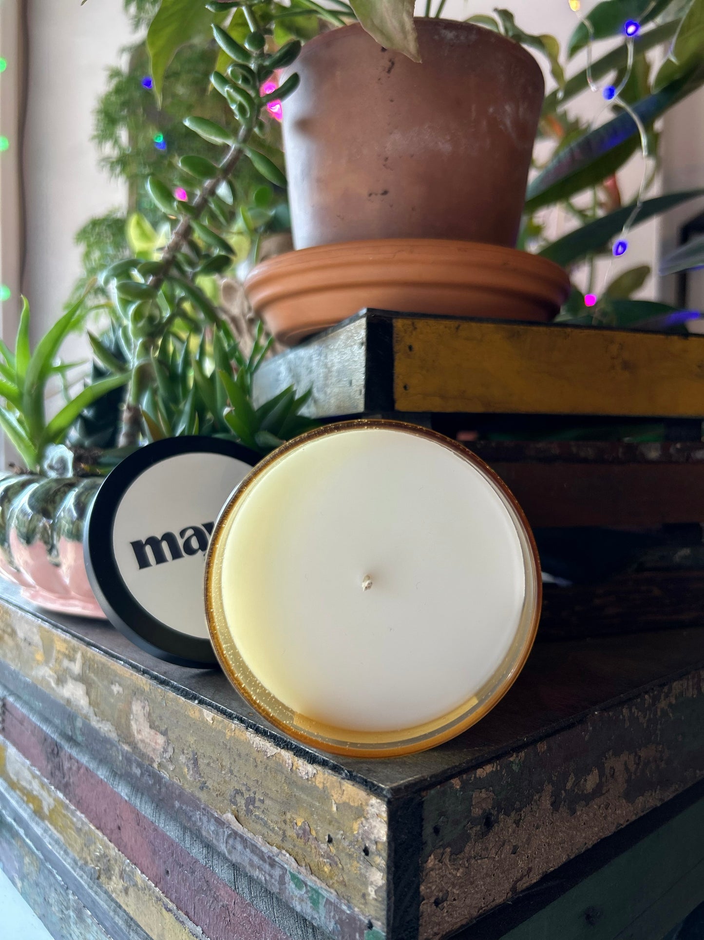 Bohemian Rosebuds Beeswax & Coconut Wax Candle 8oz