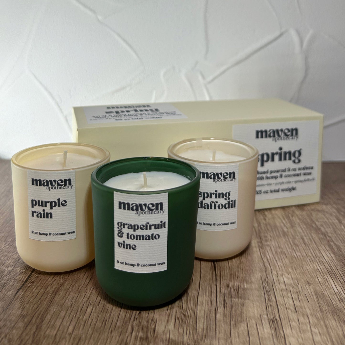 Spring Votive Candle 3-pack