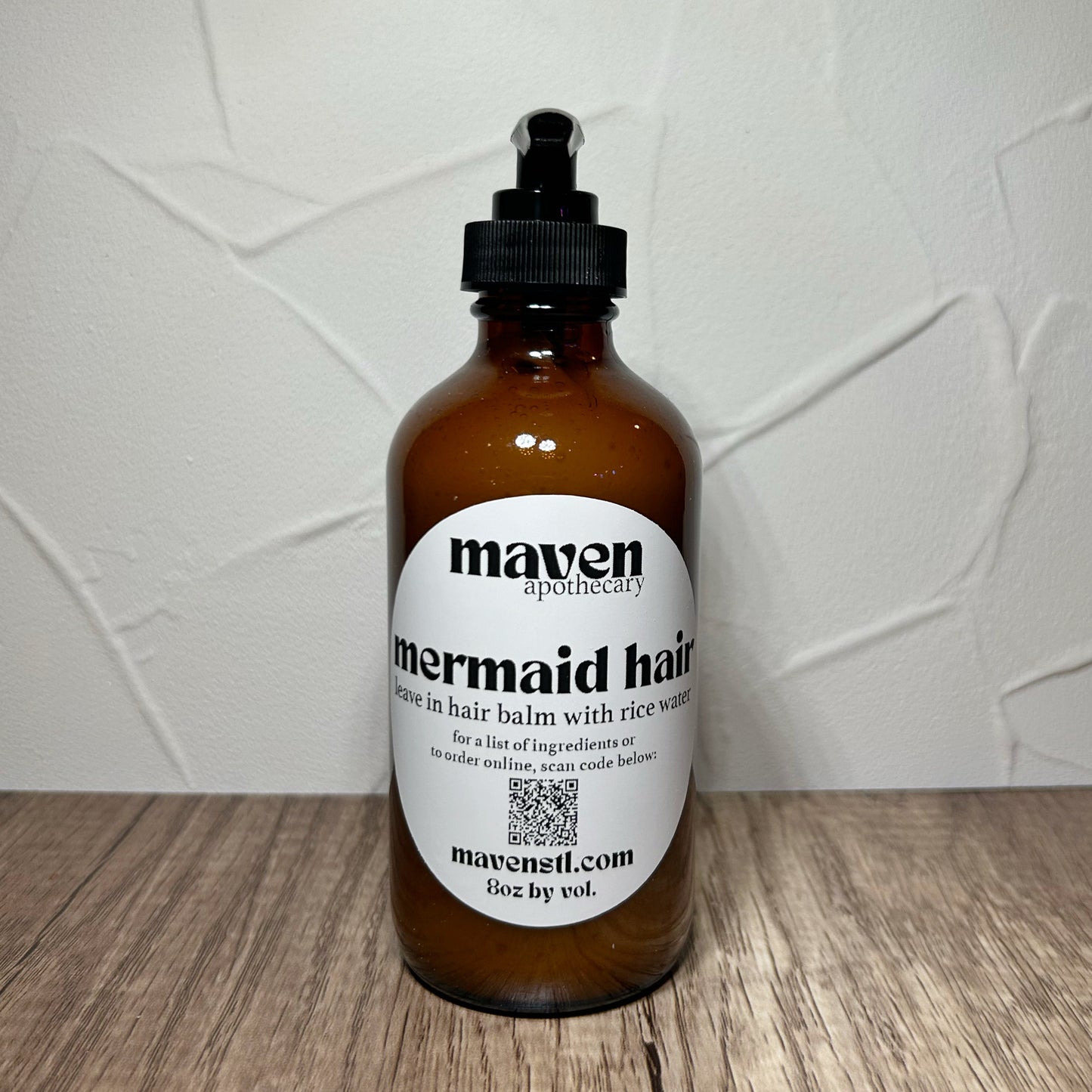 Mermaid Hair Leave-In Hair Balm With Rice Water 8oz